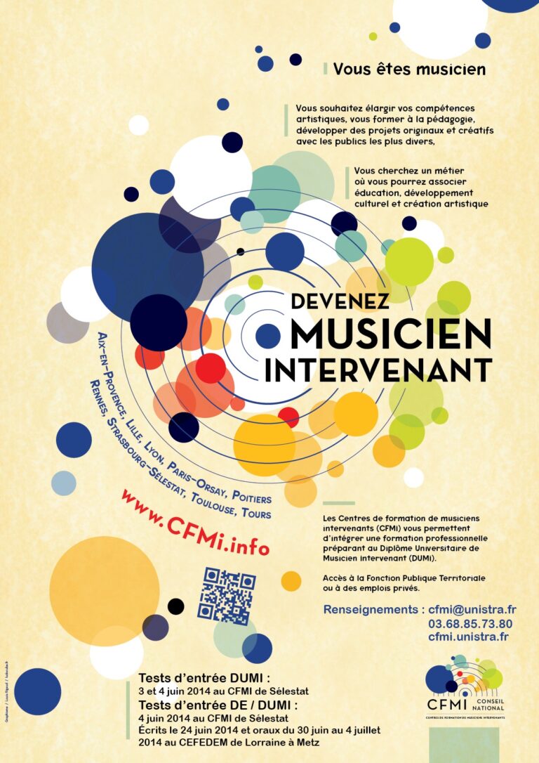 Affiche CFMI Tests dentrée 2014