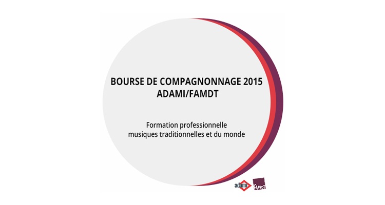 visuel bourse ADAMI FAMDT logo