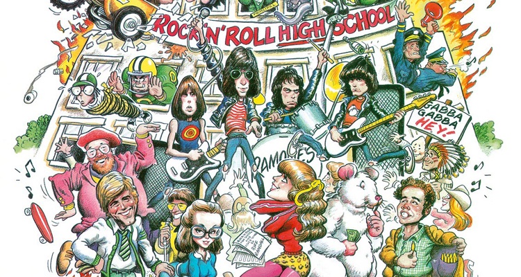 cover art for rocknroll high school dvd1