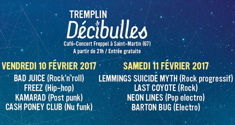 tremplin decibulles