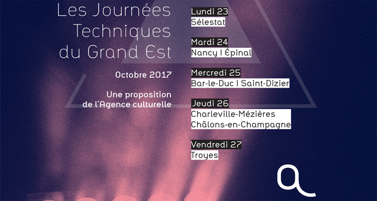 Les Rencontres Techniques du Grand Est flyer 1