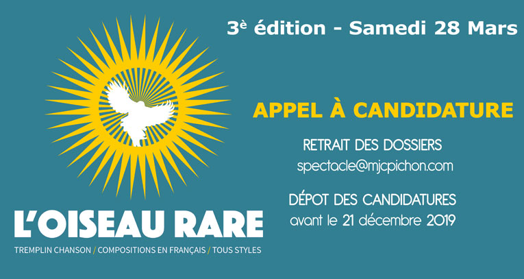 oiseau rare appel candidature 2020 slide