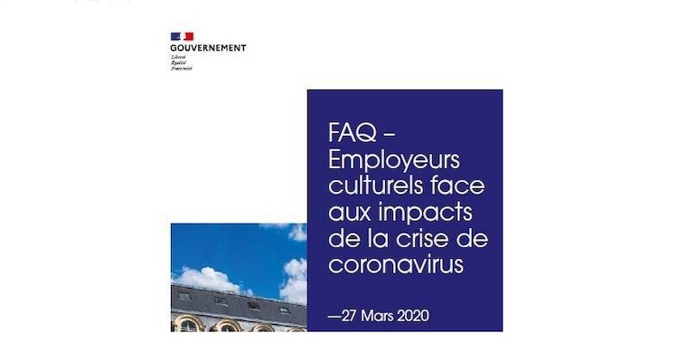 Employeurs culturels face aux impacts de la crise de coronavirus