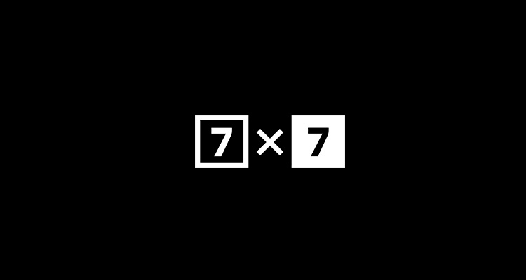 7x7 logo