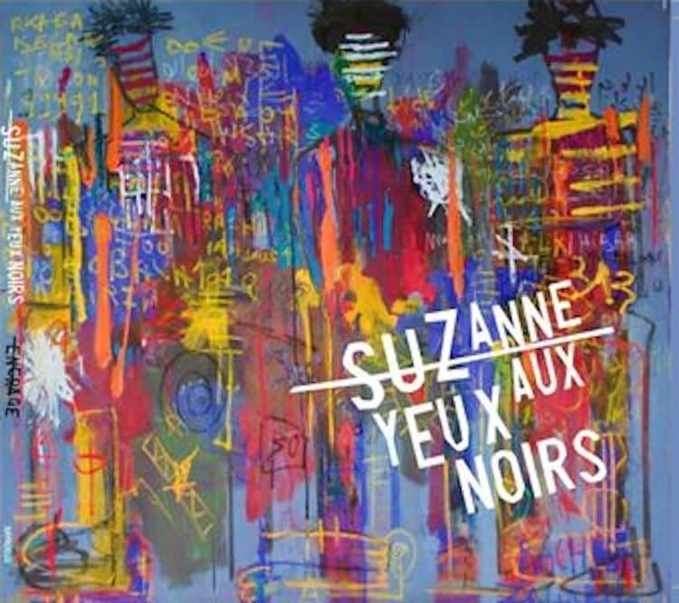 suzanne aux yeux noirs encrage